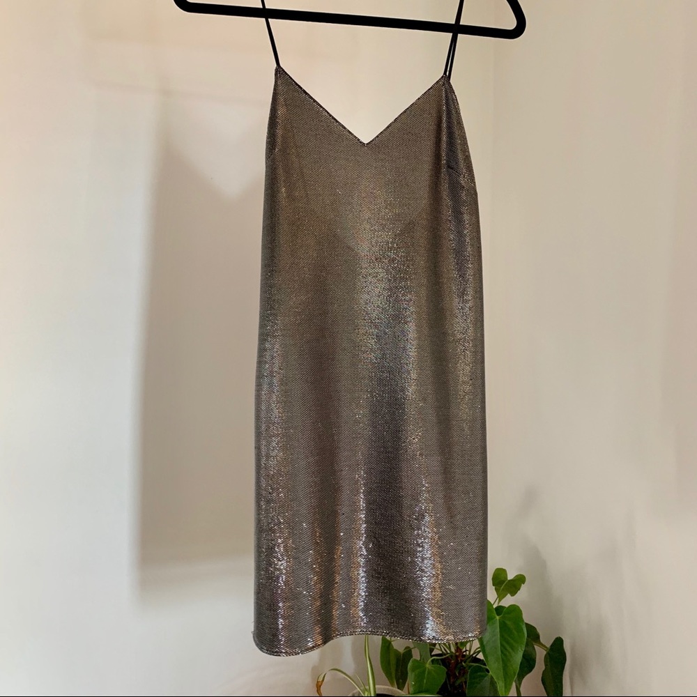 SOLD Shinny party dress